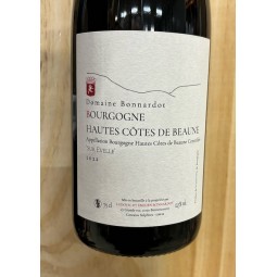 Domaine Bonnardot Bourgogne Hautes Côtes de Beaune Sur Evelle 2022