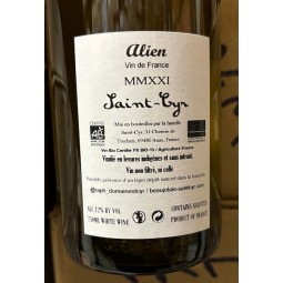 Domaine Saint Cyr Vin de France blanc Alien 2021