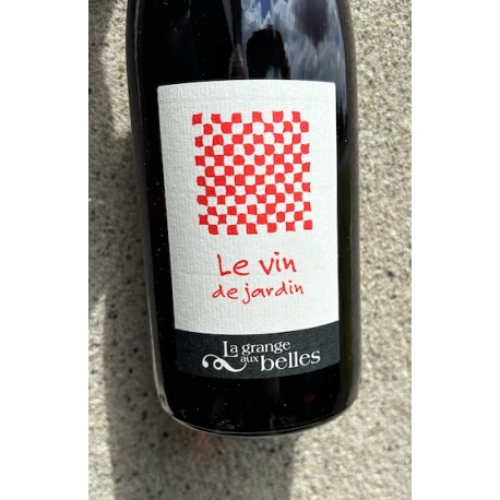 Domaine de la Grange aux Belles Vin de France rouge Le Vin de Jardin 2023