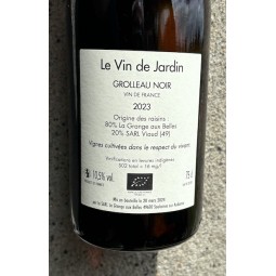 Domaine de la Grange aux Belles Vin de France rouge Le Vin de Jardin 2023